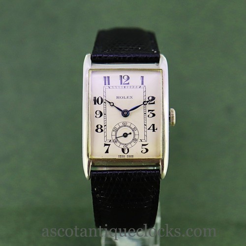 1930s vintage silver rolex - vintage,