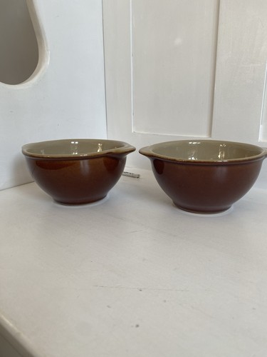 Two soup bowls - two, dishes