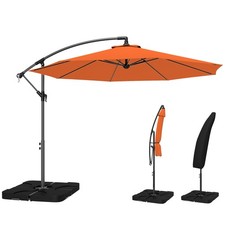 Outsunny 3(m) Banana Parasol