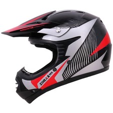 ZORAX ZOR-X19 Red Silver Kids