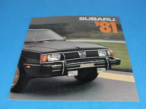 Subaru 1981 dealer brochure - 1981,
