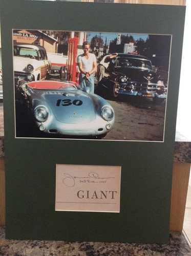 Mounted print james dean - a3,