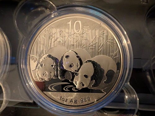 2013 china panda - 2013, silver