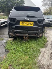 Breaking Jeep Grand Cherokee 3.0 CRD EXF V6 Black SUV Automatic For Spares 2014