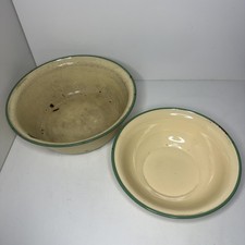 Kockum Sweden Enamel Bowls