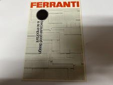 FERRANTI  RADIO,TV,STEREOGRAM ADVERTISING BROCHURE SHACK/WALL ART