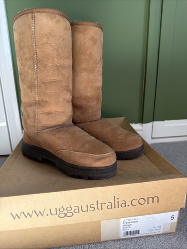 Ugg ultra tall brown - brown, suede