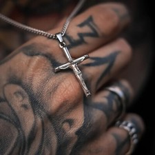 Silver Crucifix Pendant