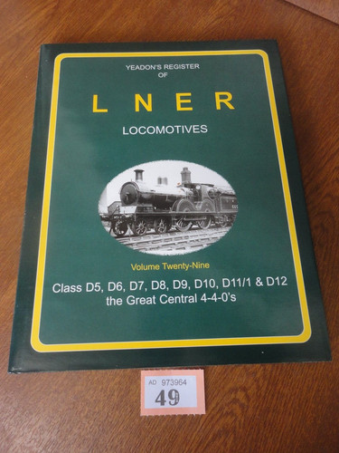 Yeadons register lner - register, of