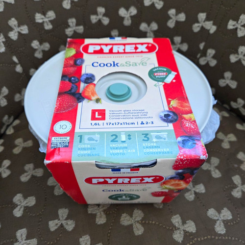 Pyrex cook save vacuum glass - vacuum,