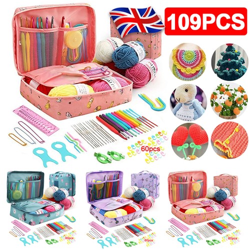 109pcs set crochet hook with - hook, 5