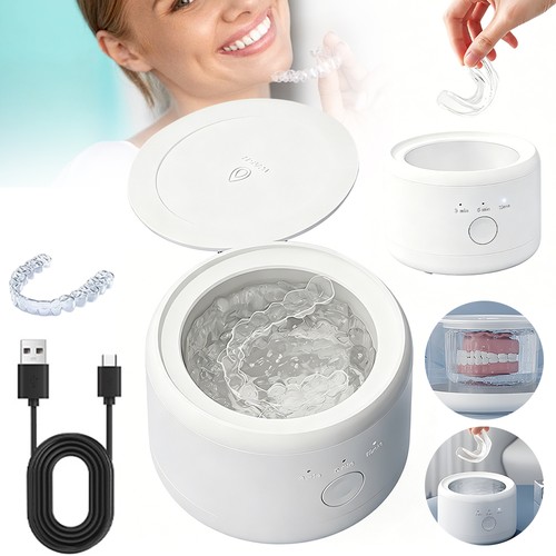 Ultrasonic denture cleaner - denture,