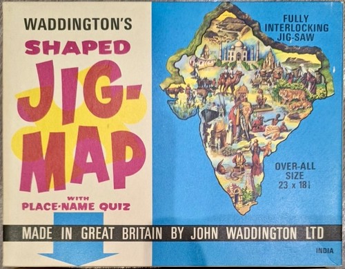 Waddington jig map india - waddington's,