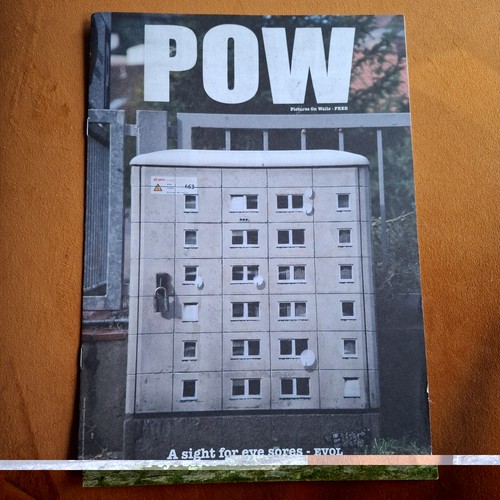 Banksy pow newspaper 2011 - pow,