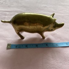 Brass Pig, ornament, figurine