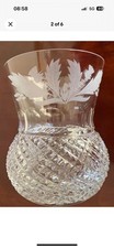 Edinburgh Crystal Thistle