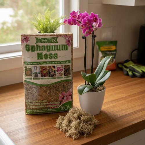 Sphagnum moss 100 natural - moss,