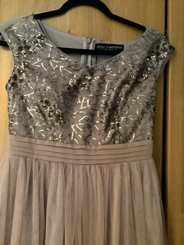 Little mistress beige sequin - little,