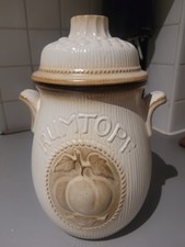 Large Vintage Stoneware Rumtopf Jar 801-28 with Lid