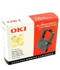 Oki Black Fabric Ribbon For