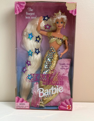 Rare jewel hair mermaid barbie - jewel,