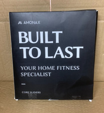 Amonax Core Sliders Ab Gliders for Core Exercise Fitness Red