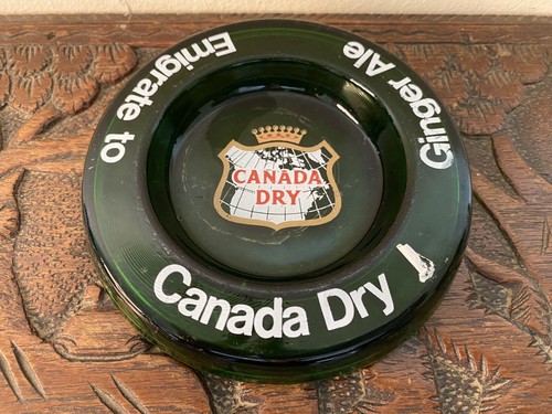 Canada dry ashtray - ashtray, emigrate