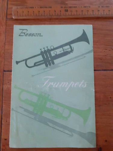 Besson trumpets part catalogue - besson,
