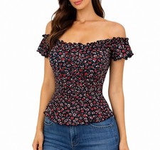 Jane Norman Vintage Black Red