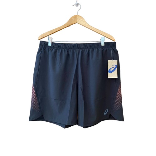 Asics train short black - asics, 7”