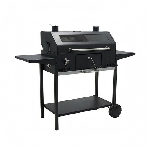Charcoal grill wheeled - charcoal, lidded