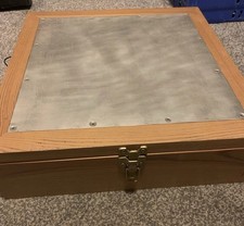 Large Wooden And Metal Storage