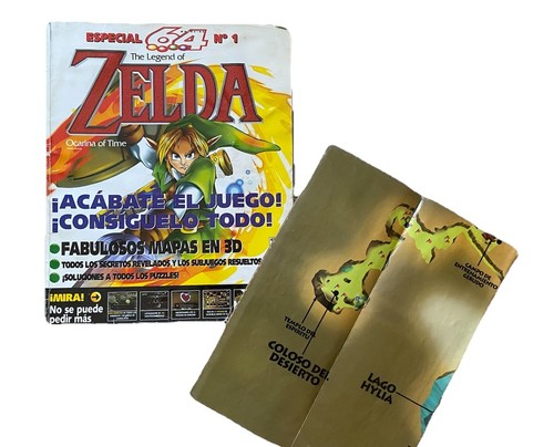 Zelda n64 magazine - &, map
