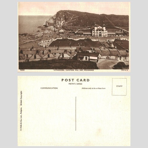 Vintage postcard ilfracombe - vintage,