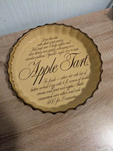 Vintage green apple tart - vintage,