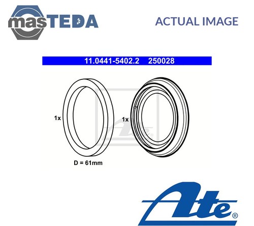 110441 54022 gasket set brake - gasket,