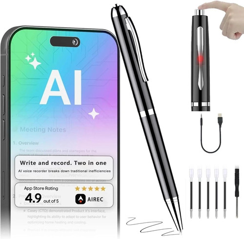 Voice recorder pen - ai, 360°