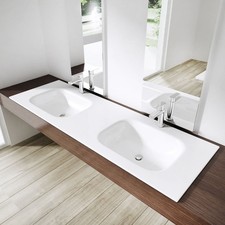 Bathroom Wash Basin Stone Semi