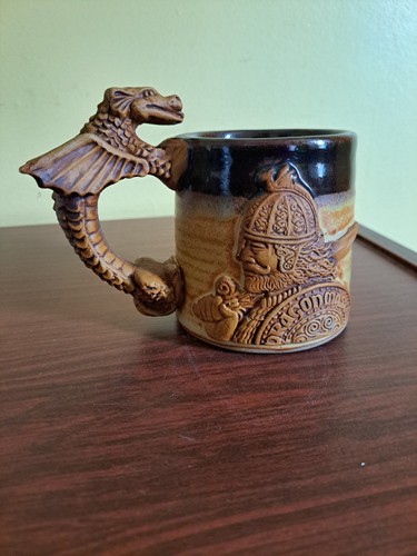 Dragon mascot stone ware - mascot, mug