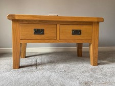 Solid Oak Coffee Table With