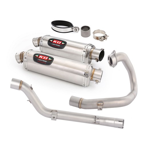 Full exhaust header mid pipe - full,