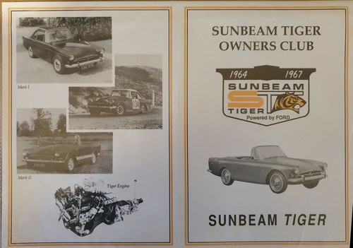 Sunbeam tiger owners - tiger,