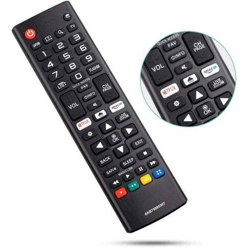 New replacement remote - replacement, tv