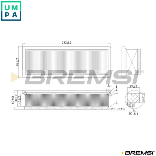 Air filter fa0220 - filter,