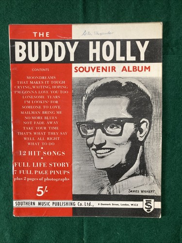 The buddy holly souvenir - the,