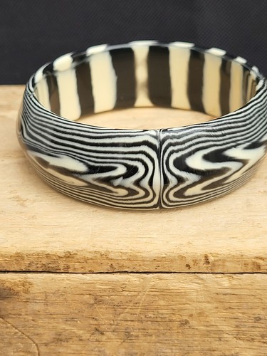 Vintage chunky black off white - chunky,