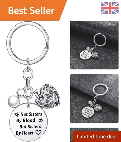 Elegant friendship keyring - friendship,