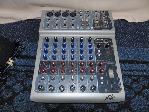 Peavey pv8 compact mixer 8 - peavey,
