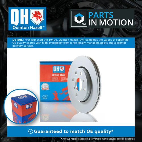 Brake discs pair - brake, vented