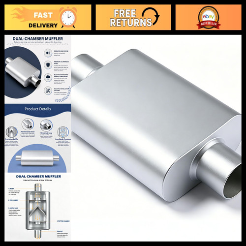 Inch dual chamber exhaust - inch,